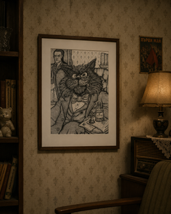 The Мастер sends his regards (Signed Limited Edition Print)