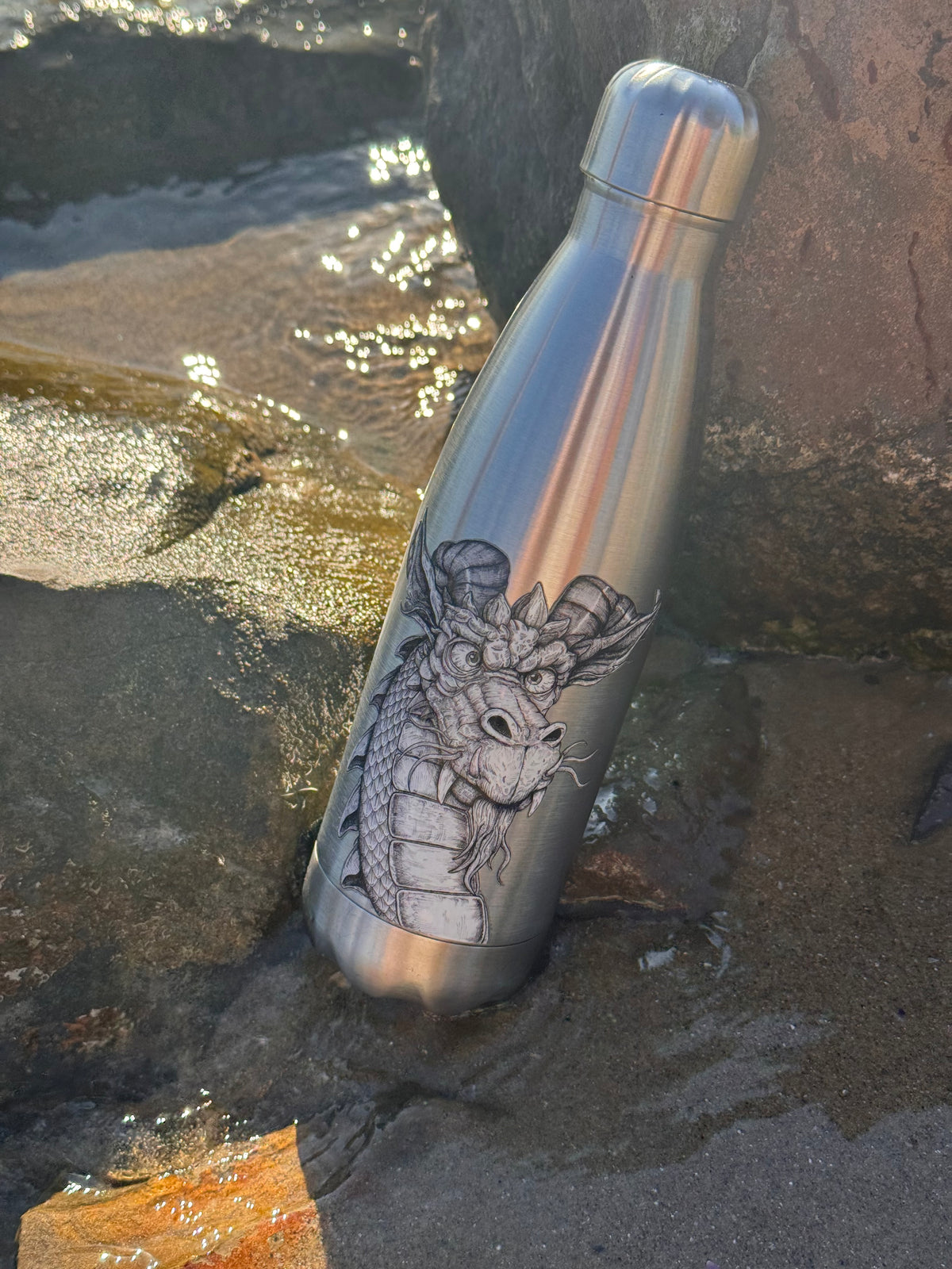 Once A Dragon, Always a Dragon (Water Bottle)