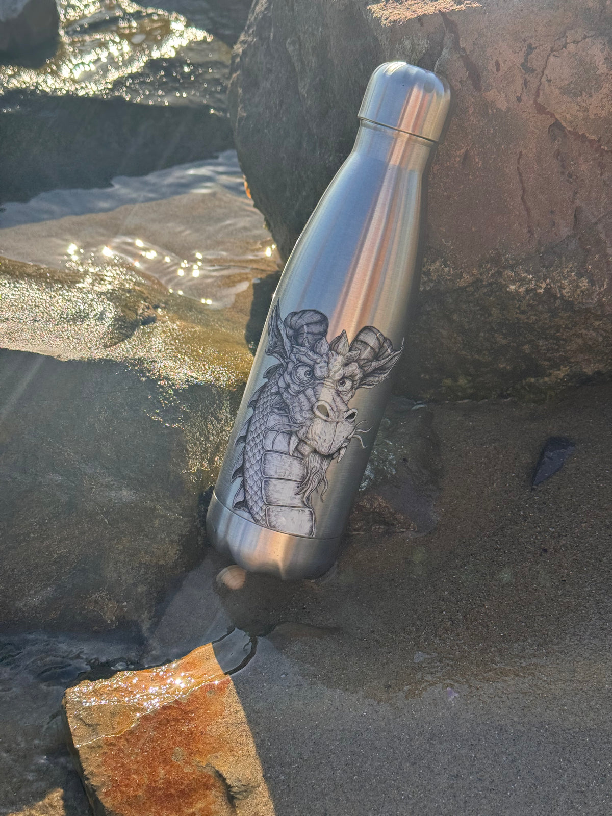 Once A Dragon, Always a Dragon (Water Bottle)
