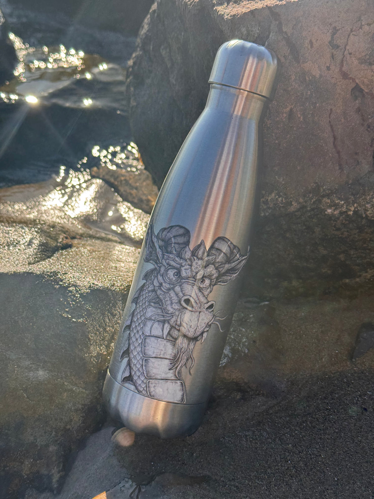 Once A Dragon, Always a Dragon (Water Bottle)