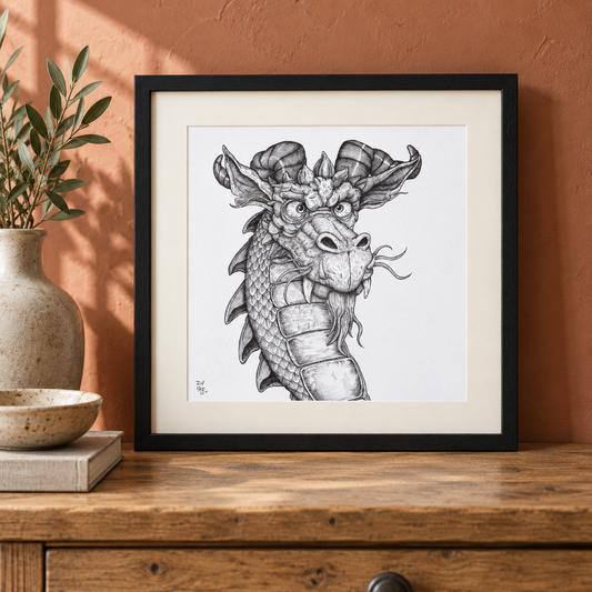 Once A Dragon, Always a Dragon (Signed Limited Edition Print)