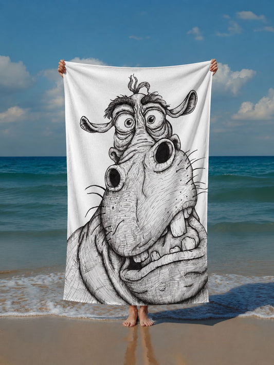 Mostly Harmless (Beach Towel)